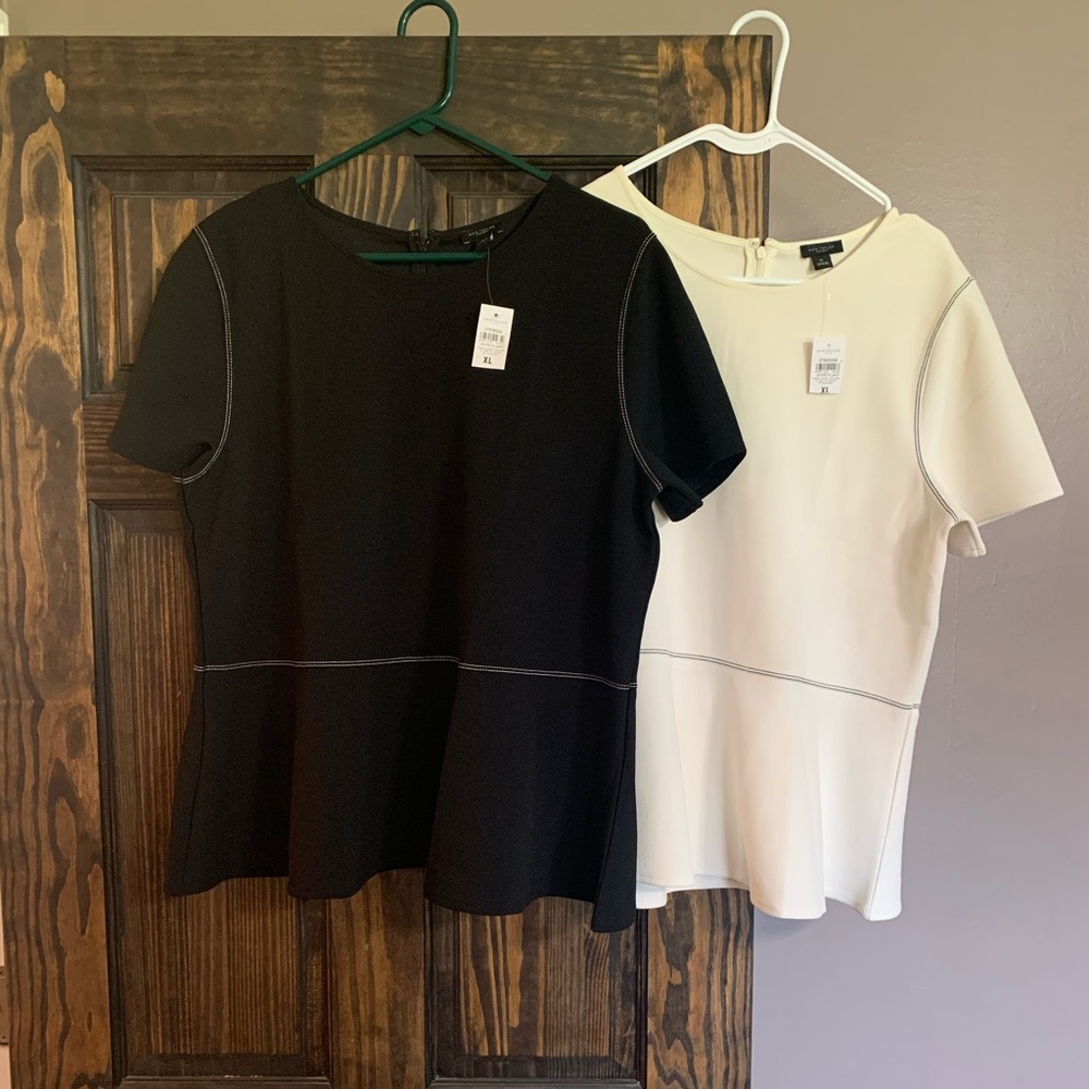 Ann Taylor Factory Peplum Top